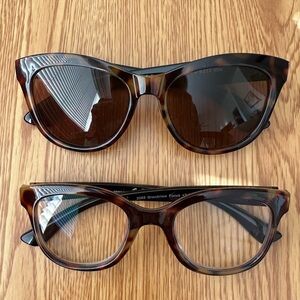 Peepers Women's Tortoise Cat-Eye Glasses - 2 Pair!